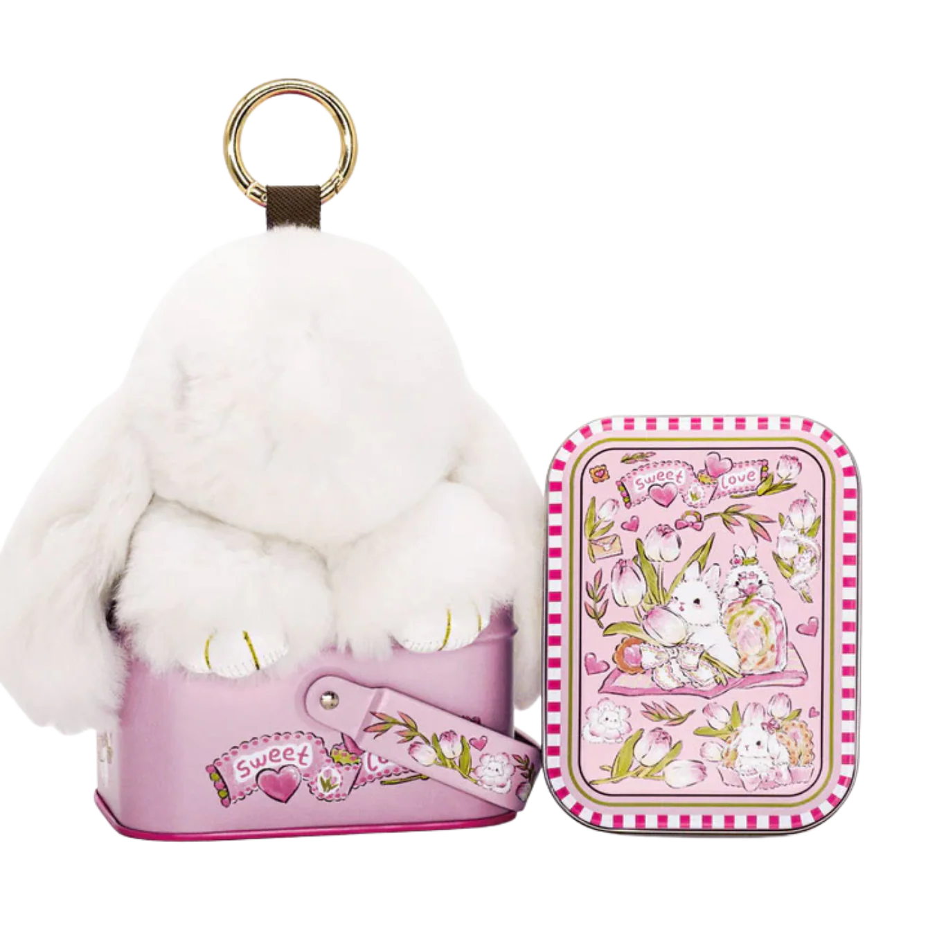 BunCuddles Cute Bunny Keychains