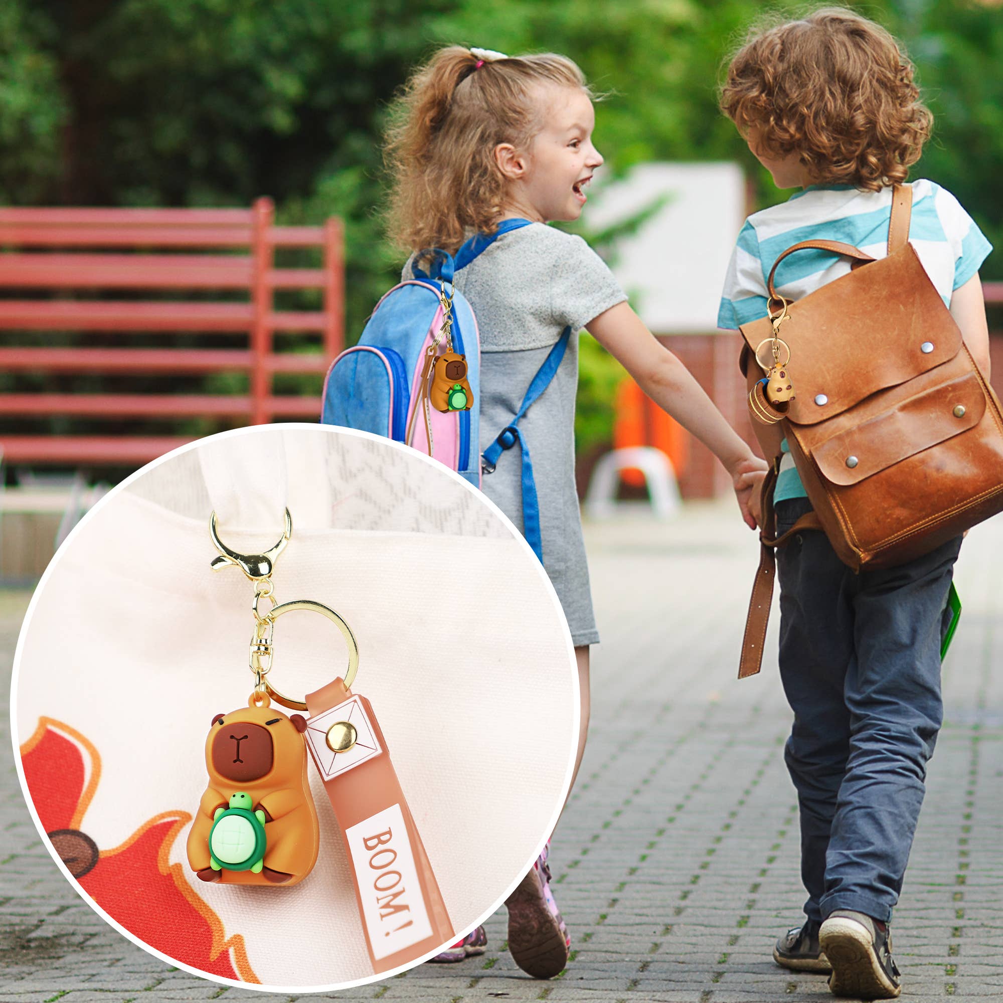 Capybara Figurine Keychain - Image 11