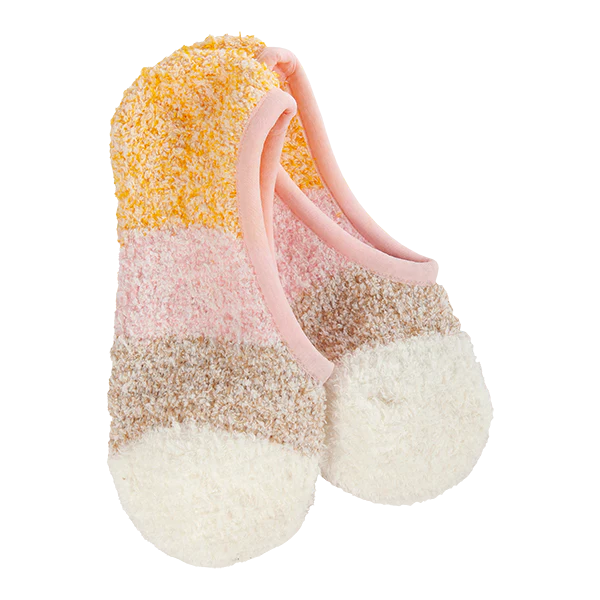 Cozy Footsie Pink Multi