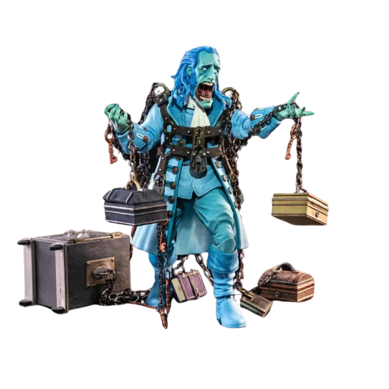 Figura Obscura The Ghost of Jacob Marley (Haunted Blue Ver.) Figure