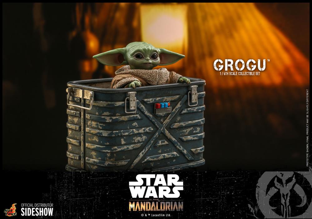 The Mandalorian TMS043 Grogu 1/6th Scale Collectible Figure Set - Image 10