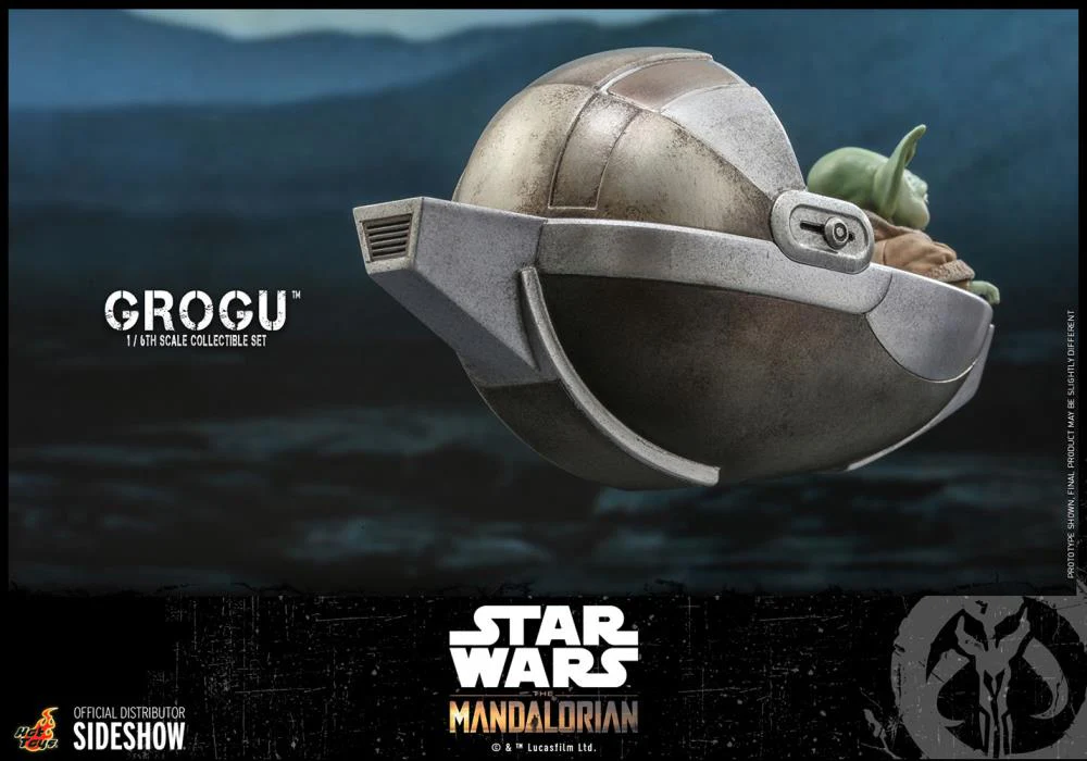 The Mandalorian TMS043 Grogu 1/6th Scale Collectible Figure Set - Image 8