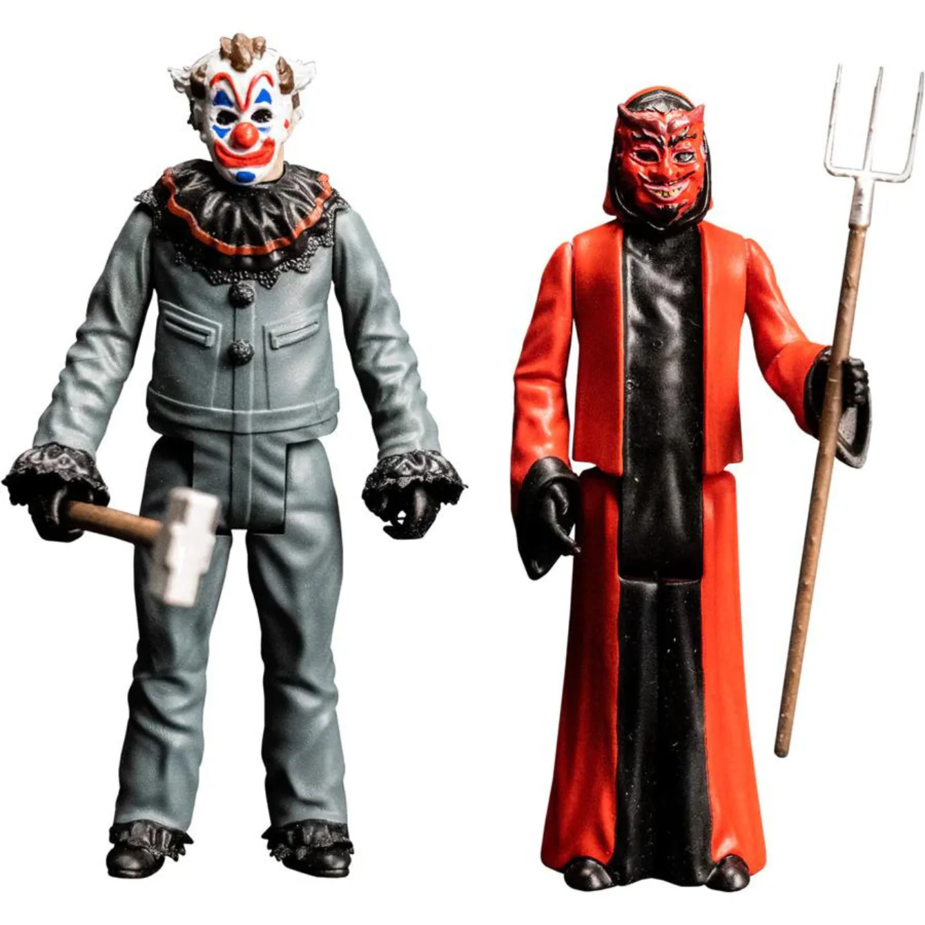 HAUNT- CLOWN & DEVIL - 3.75" FIGURE 2 PACK