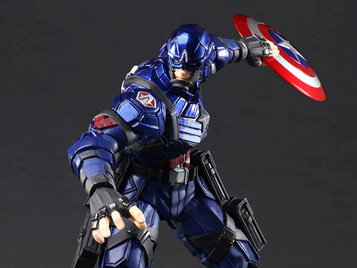Marvel Universe Variant Bring Arts Captain America - Image 2