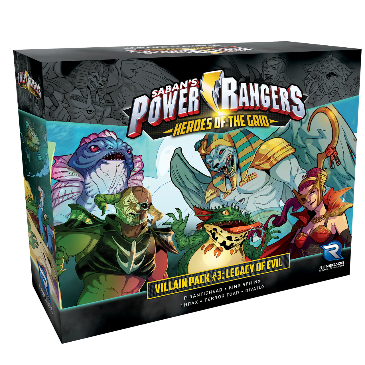Power Rangers: Heroes of the Grid Villain Pack #3 Legacy of Evil