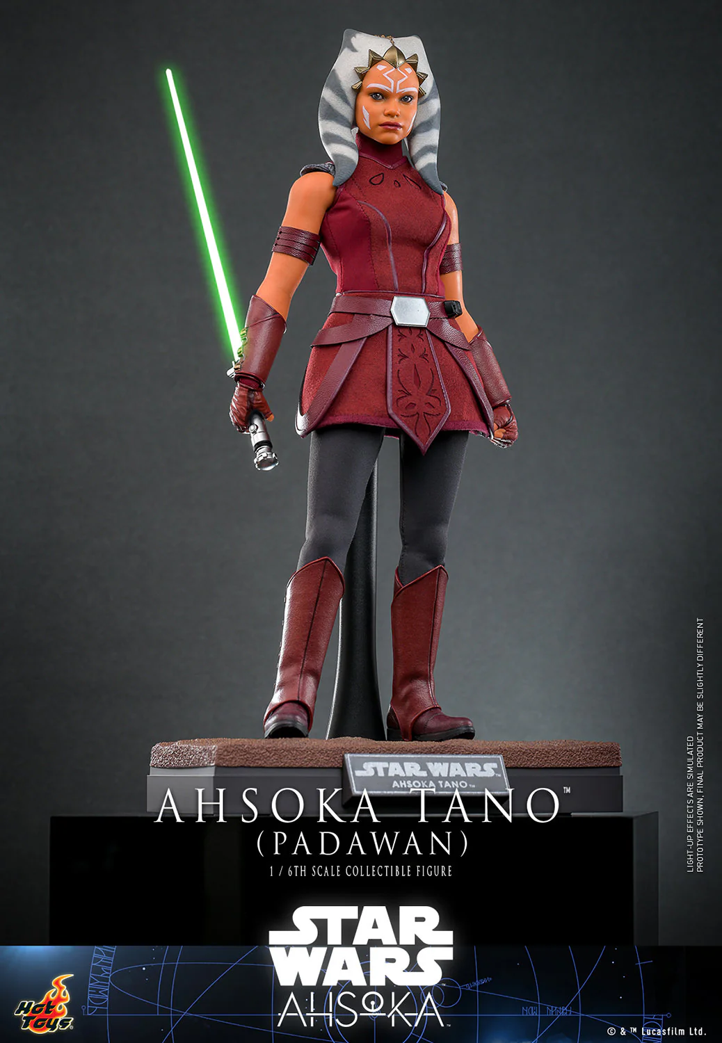 Ahsoka Tano⢠(Padawan) Sixth Scale Figure - Image 5