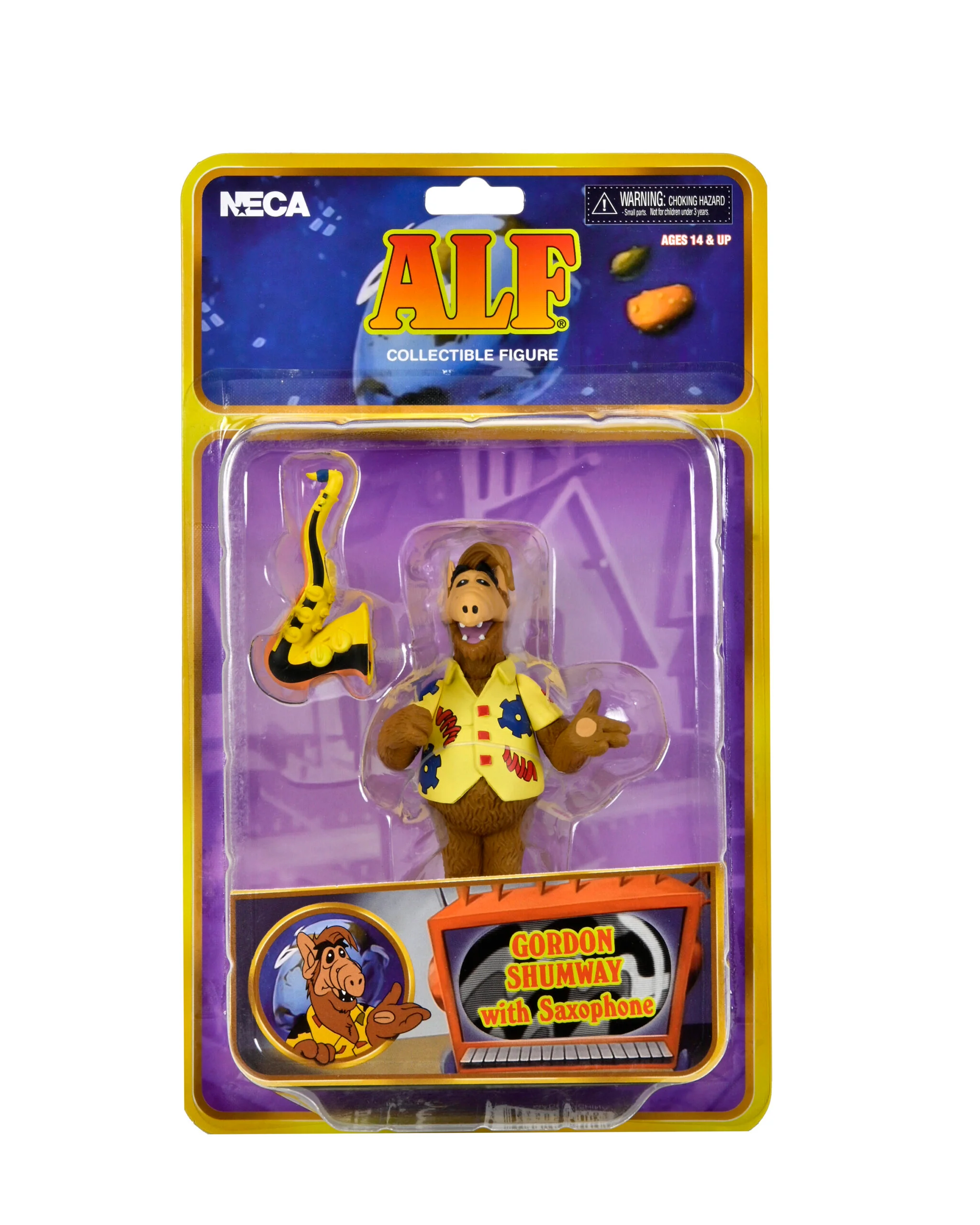 Alf β 6β Scale Action Figure β Toony Classic Alf with Saxophone - Image 3
