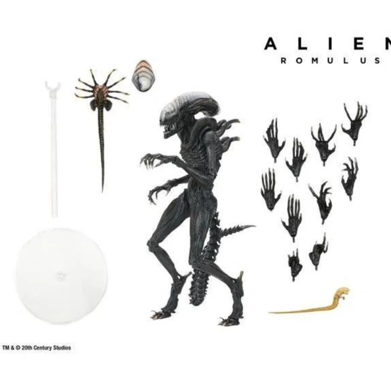 Alien: Romulus Ultimate Scorched Alien Xenomorph