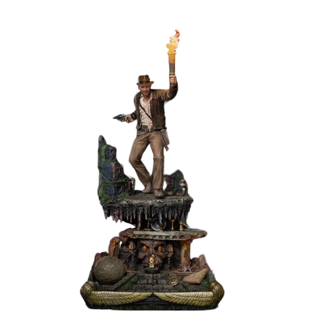Statue Indiana Jones Deluxe - Indiana Jones - Art Scale 1/10 - Iron Studios