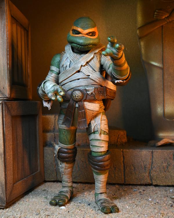 Universal Monsters x Teenage Mutant Ninja Turtles Ultimate Michelangelo as The Mummy - Image 5