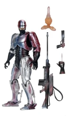 ROBOCOP - 7 IN SCALE ACTION FIGURE - ULTIMATE ROBOCOP - POSTER HOMAGE