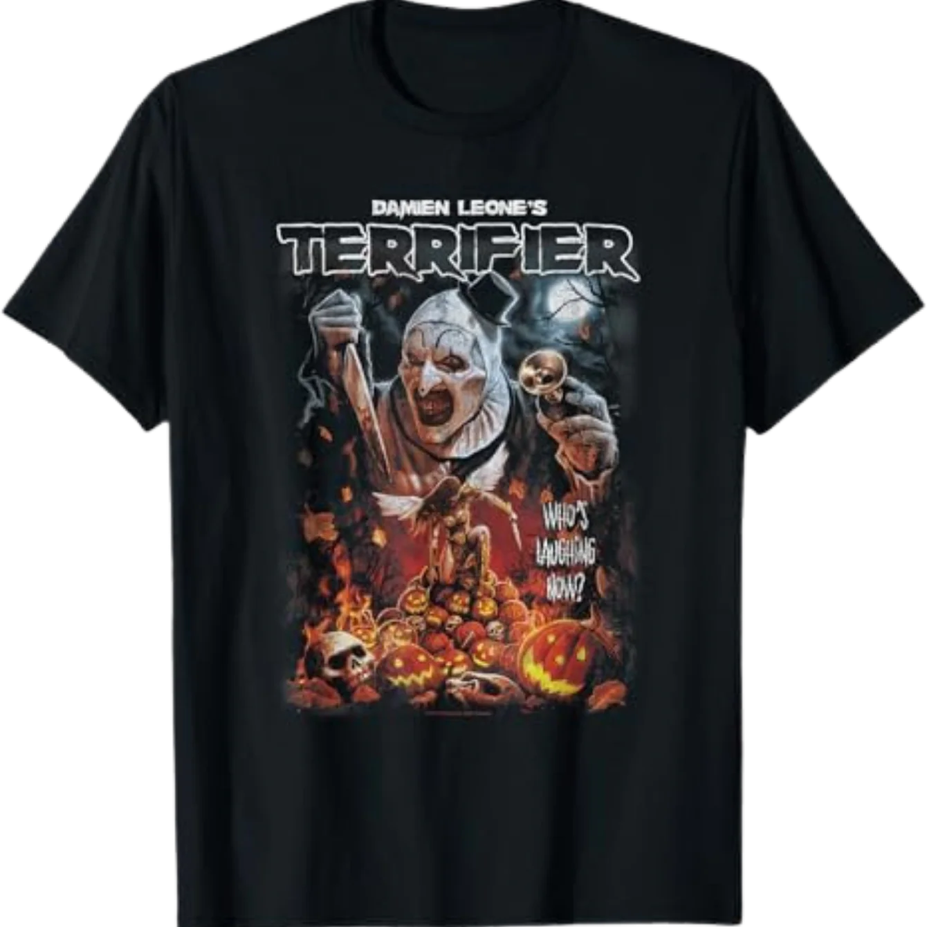 Terrifier Art The Clown Halloween Poster Horror Movie T-Shirt