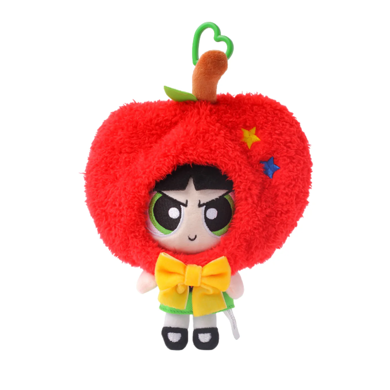 The Powerpuff Girls Christmas Series Plush Toy - Buttercup - Apple