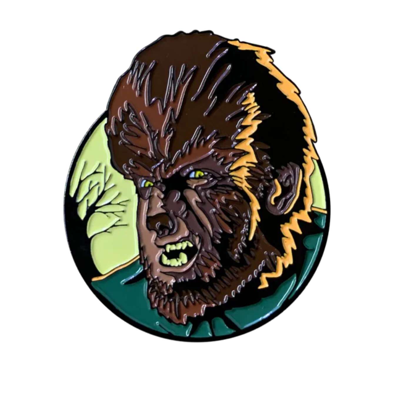 THE WOLFMAN ENAMEL PIN