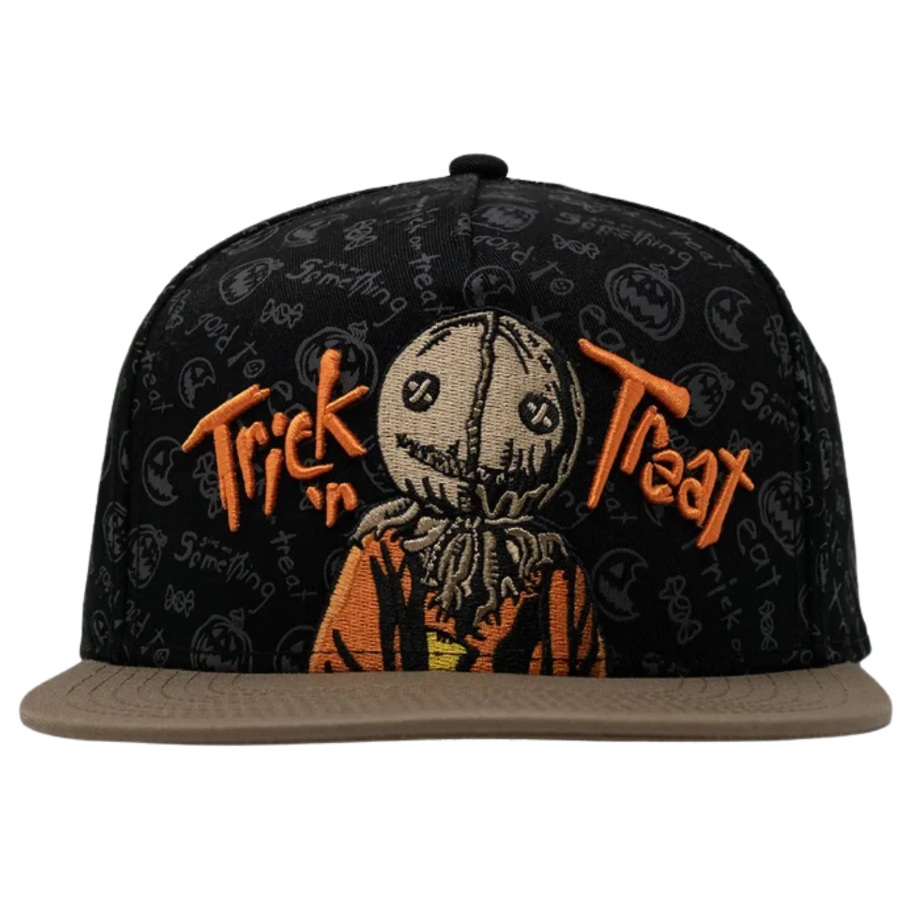 Trick 'r Treat Sam with Pumpkins Flatbill Hat
